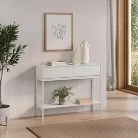 VS Venta-stock Auri Konsolentisch 0 x 0 x 0 cm Weiß