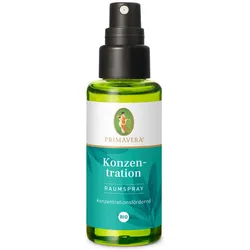 Primavera® Konzentration Raumspray bio Ätherisches Öl 50 ml