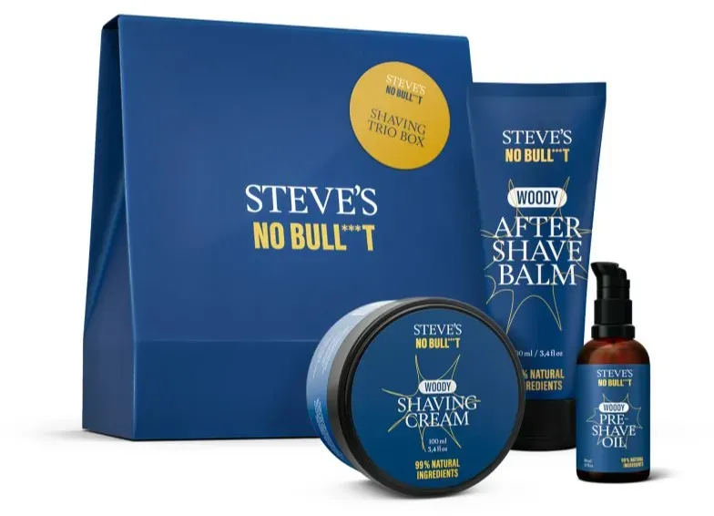 Steve's No Bull***t Shaving Trio Geschenkset für die Rasur