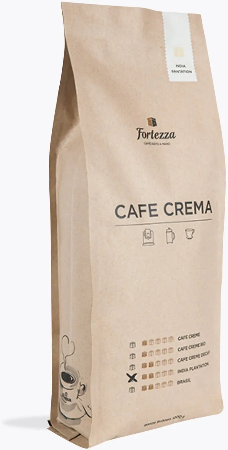 Fortezza Cafe Crema India Plantation 1kg