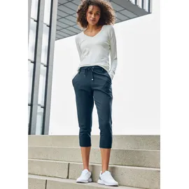 LASCANA Caprileggings kniebedeckend Blau 38