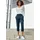 LASCANA Caprileggings kniebedeckend Blau 38