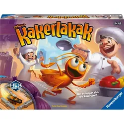 Ravensburger  20800 - Kakerlakak - Aktionsspiel mit elektronischer Kakerlake für...