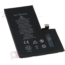 AccuCell Akku passend für Apple iPhone 16 Pro Max Li-Polymer 3,87V 4685mAh 18,16Wh