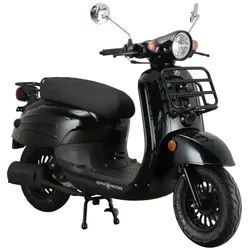 ALPHA MOTORS Motorroller »Adria«, 50 cm3, Verbrauch: ca. 2,2 l/100 km - schwarz