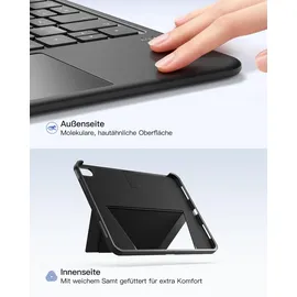 Inateck Keyboard iPad 11" QWERTZ für Chuwi HiPad 11 Schwarz/Grau