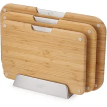 Joseph Joseph Nest Boards Schneidbrett mit Halterung, Schneidebrett, Beige