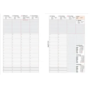 Bind Kalendereinlage 2026 A5