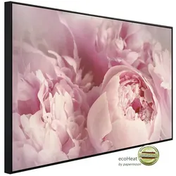 papermoon Infrarotheizung »EcoHeat - Pfingstrosenblumen«, Matt-Effekt - bunt