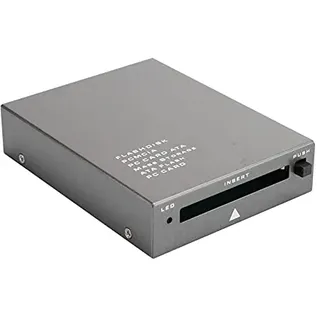USB 2.0 PCMCIA-Kartenleser, Hochgeschwindigkeits-PC-Kartenleser, Plug-and-Play, Stabile Übertragung, USB 2.0-auf-PC-ATA-Flash-Speicherkartenleser-Adapter für Bequeme Nutzung