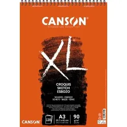 CANSON xLS-Zeichenblock (A3 - 120 Blatt - einfarbig)