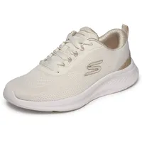 Skechers SKECH-LITE PRO 2.0 Sneaker Schnürschuh, Freizeitschuh mit Memory Foam, Maschinenwäsche beige 35 EU