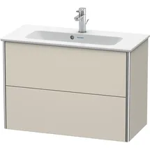 Duravit Waschtischunterschrank 2 Auszüge 81 x 38,8 x 56 cm Taupe Matt