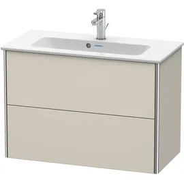 Duravit Waschtischunterschrank 2 Auszüge 81 x 38,8 x 56 cm Taupe Matt