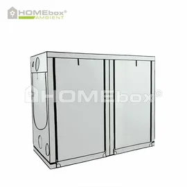 HOMEbox Wachstumszelt 240 x 120 x 200 cm Schwarz