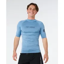 Rip Curl Dawn Patrol UPF Perf Short Sleeve faded denim - XL