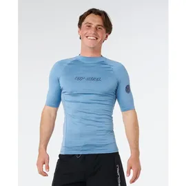 Rip Curl Dawn Patrol UPF Perf Short Sleeve faded denim - XL