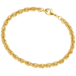 Armband LADY, gold (vergoldet, vergoldet), Armbänder, Damen, Metall