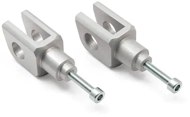 LSL Hinge kit R1200S 06-, voorzijde, zilver