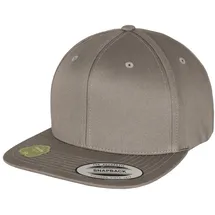 Flexfit Organic Cotton Snapback Cap grau ONE SIZE