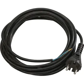 Weingärtner Anschlussleitung H05RN-F 2x1,0mm2 5m Schutzkon.st.schwarz WEINGÄRTNER