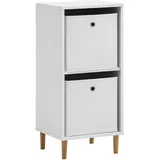 Schildmeyer Torge Aktenregal 38,2 x 38,2 x 84,8 cm weiß