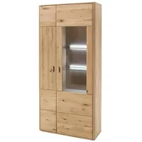 MCA Furniture Vitrine RAVELLO (BHT 96x208x38 cm, - BHT
