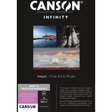 Canson INFINITY BARYTA PHOTOGRAPHIQUE II A4 (21,0 x 29,7cm), 25 Blatt, 310 g/m2