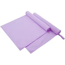 vidaXL Sporthandtücher 2 pcs Lila 180 x 90 cm Polyester und Polyamid