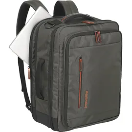 Travelite Crosslite Reiserucksack 43 cm Laptopfach oliv