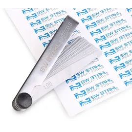 SW-Stahl 09103SB Fühlerblattlehre 20 Blatt von 0,05-1,00 mm