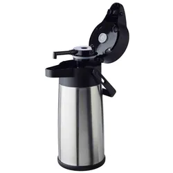 APS  Pump-Isolierkanne/Pump-Warmhaltekanne/Pump-Thermoskanne -BUDGET- Ø 13,5 cm, H: 32,5 cm