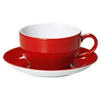 Dibbern Tasse Dibbern Solid Color Kaffeetasse rot