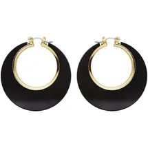 w widmann milano party fashion - Disco Ohrringe Damen, 70er Jahre Creolen, Schmuck Accessoire für Party und Karneval