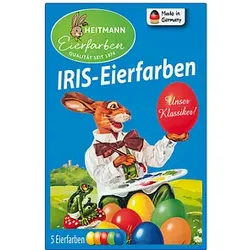 HEITMANN Eierfarben IRIS Heißfarbe Eierfarben farbsortiert