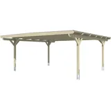 SKANHOLZ Skan Holz Carport Odenwald 640 x 648 cm