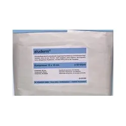 ALUDERM Kompressen 10x10 cm 50 St Kompressen