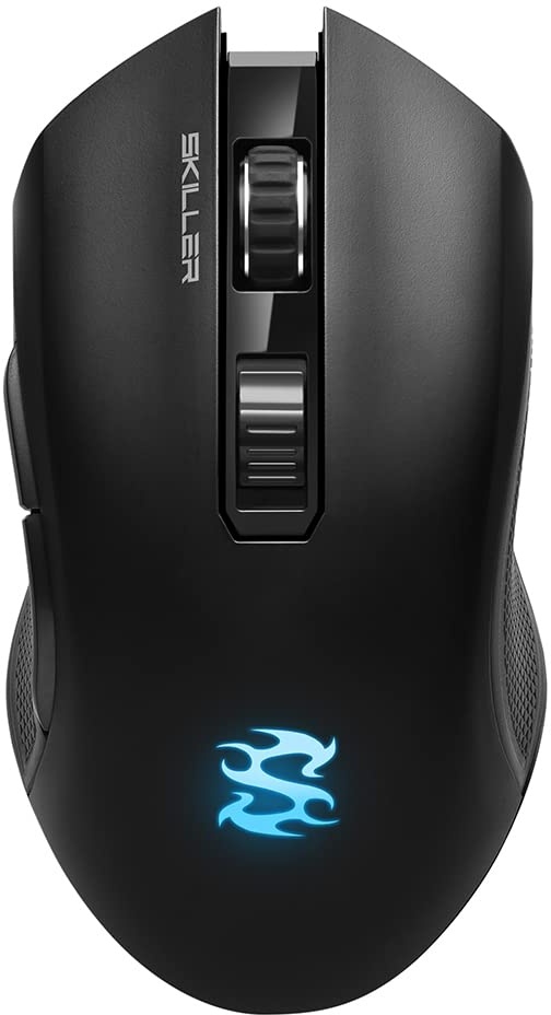 Sharkoon SKILLER SGM3 schwarz, optische Gaming Maus, Dual Mode (Funk oder Kabelgebunden), RGB