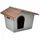 Nayeco Hundehütte 60 x 50 x 41 cm Recyceltes Material Grau