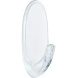 3M Klebehaken Command M, bis 0,9kg, Kunststoff, transparent, 2 Stück