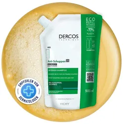 VICHY Dercos Anti-Schuppen fettige Kopfhaut Nachfüllpack  500 ml Shampoo