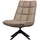 Woood Drehsessel Jouke aus Preo-Gewebe, modern und gepolstert, Sand, komfortabler Sitz für Dein Zuhause