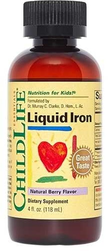 ChildLife Essentials, Liquid Iron, 118ml
