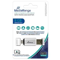 USB Stick 8GB 2.0+MicroUSB /VER49820