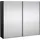 Tvilum Schiebetürenschrank Como 245 x 220 x 0 cm Schwarz