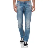 RUSTY NEAL Straight Fit Blau 30/34