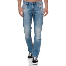 RUSTY NEAL Straight Fit Blau 30/34