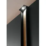 Schrankleuchte WIEMANN "LAGOS", schwarz, B:9,5cm H:1cm T:10cm, Leuchten, Schrankleuchte, Energiesparende LED Leuchtmittel