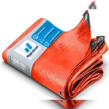 Floordirekt Abdeckplane 1,5 x 6 m Orange