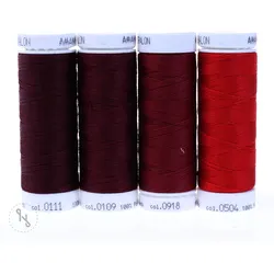 Mettler Farbsortiment Seralon 4 Farben Rot